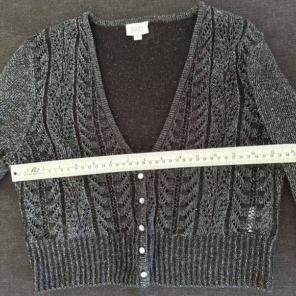 Cropped knit jacket - Picture 4 of 6